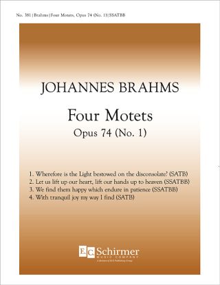 Four Motets, Opus 74 (No. 1)