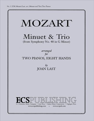 Minuet & Trio (from Symphony No. 40)