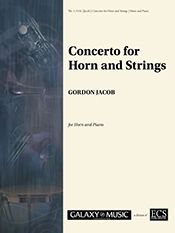 Concerto for Horn & Strings (or Band)