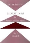 Miniatures for Piano Trio: Set 1 (Nos. 1-3)