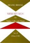 Miniatures for Piano Trio: Set 3 (Nos. 7-9)