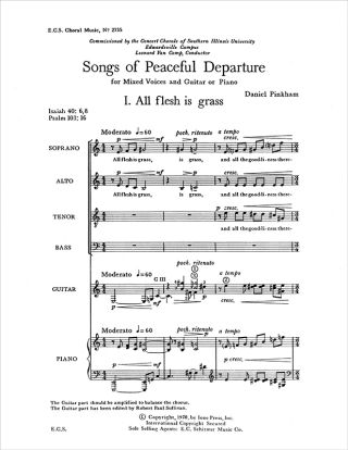 Songs of Peaceful Departure