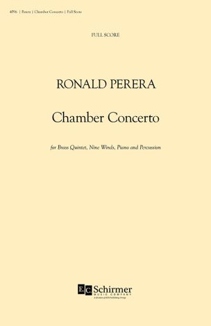 Chamber Concerto (Study Score)