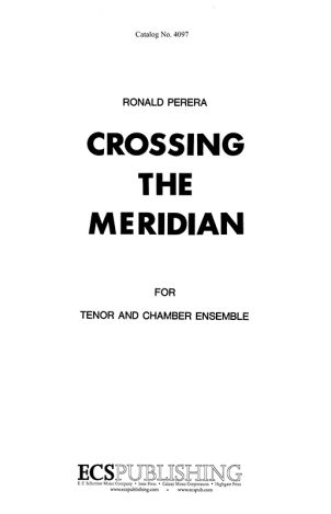 Crossing the Meridian (Reduced Full Score)