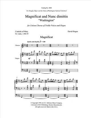 Magnificat & Nunc Dimittis (