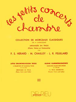 Les Petits Concerts de Chambre (Little Drawing Room Trios), Book 3