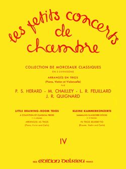 Les Petits Concerts de Chambre (Little Drawing Room Trios), Book 4