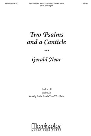 Two Psalms and a Canticle
