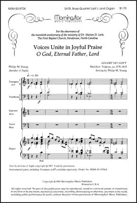 Voices Unite in Joyful Praise/O God, Eternal Father, Lord
