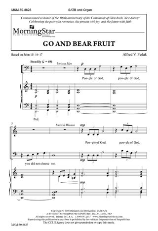 Go and Bear Fruit