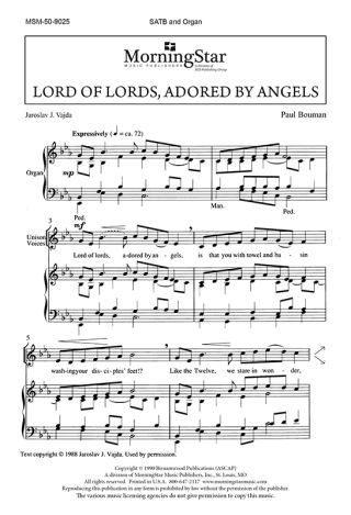 Lord of Lords, Adored by Angels