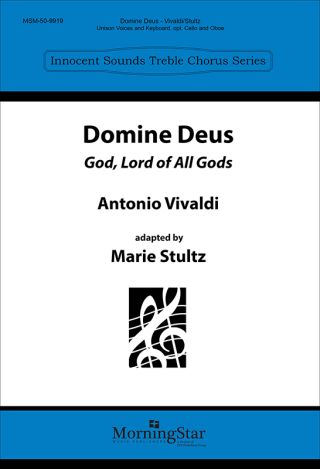 Domine Deus God, Lord of All Gods (Choral Score)