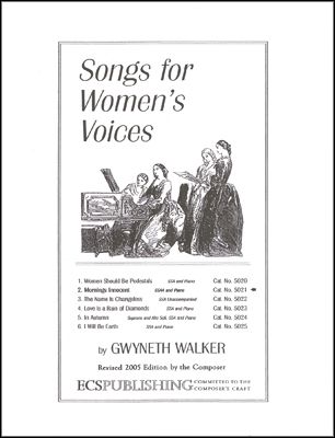 Songs for Women's Voices: 2. Mornings Innocent