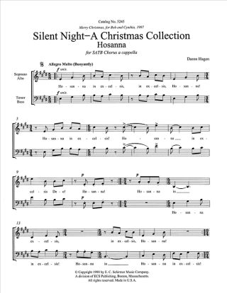 Silent Night-A Christmas Collection: Hosanna