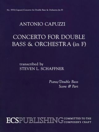 Concerto for Double Bass and Orchestra (in F) 