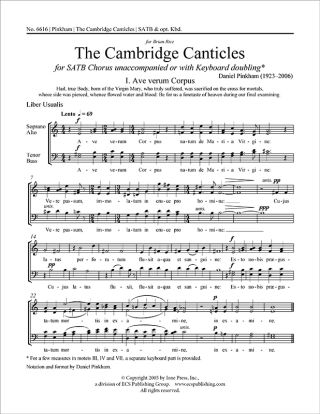 The Cambridge Canticles