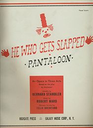 He Who Gets Slapped (Pantaloon)