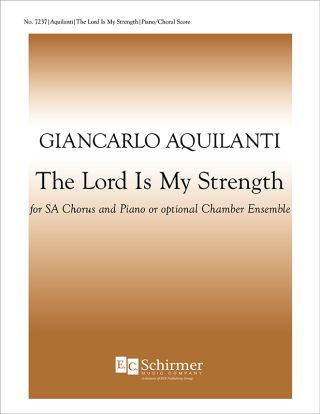 The Lord is my Strength (Choral Score)