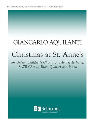 Christmas at St. Anne's (Full/choral score)