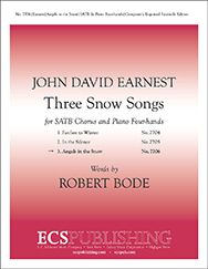 Three Snow Songs: 3. Angels in the Snow