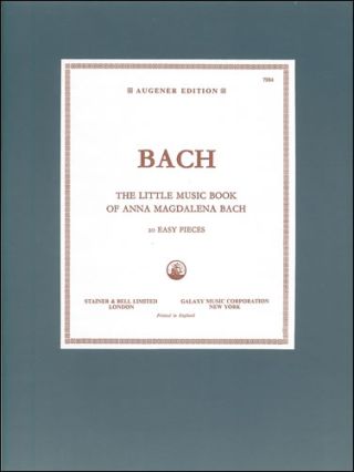 Little Music Book of Anna Magdalena Bach: 20 Easy Pieces