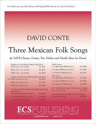 Three Mexican Folk Songs