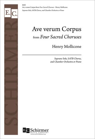 Ave verum Corpus from Four Sacred Choruses