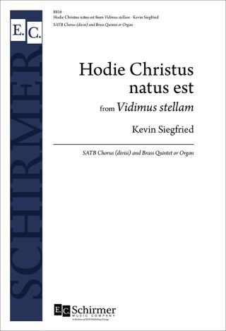 Hodie Christus natus est from Vidimus stellam