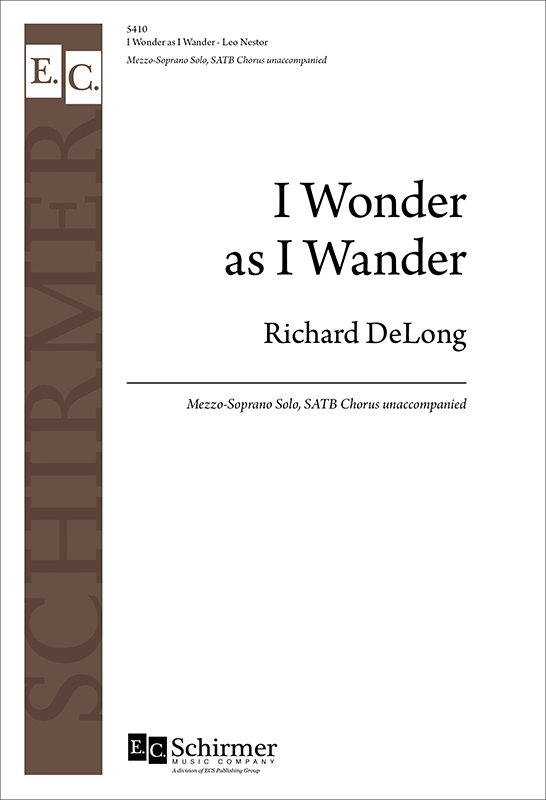 I Wonder as I Wander : SATB : Leo Nestor : Leo Nestor : 1 CD : 5410