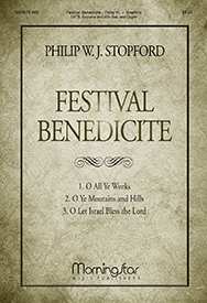 Festival Benedicite : SATB : Philip Stopford : Sheet Music : 70-885