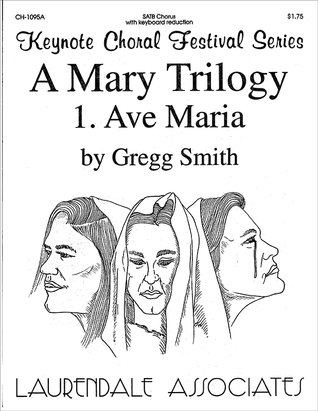 Ave Maria : SATB : Gregg Smith : Sheet Music Collection : CH-1095A