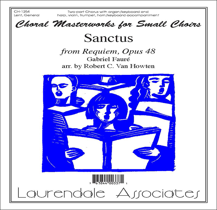 Sanctus : 2-Part : Gabriel Faure : Sheet Music : CH-1254