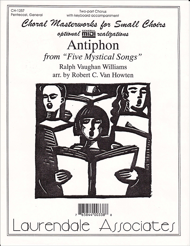 Antiphon : 2-Part : Robert Vaughan Williams : Robert Vaughan Williams : Sheet Music : CH-1257